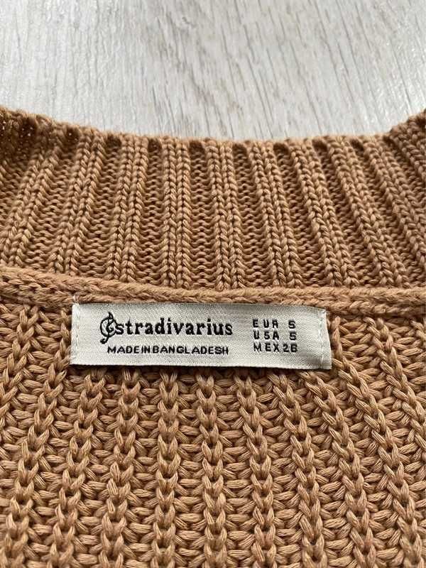Beżowy sweter, Stradivarius, S (36)