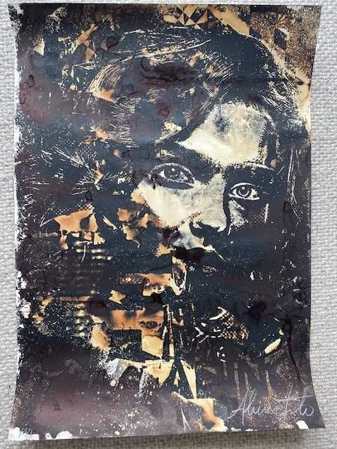 Serigrafia Vhils - Redact