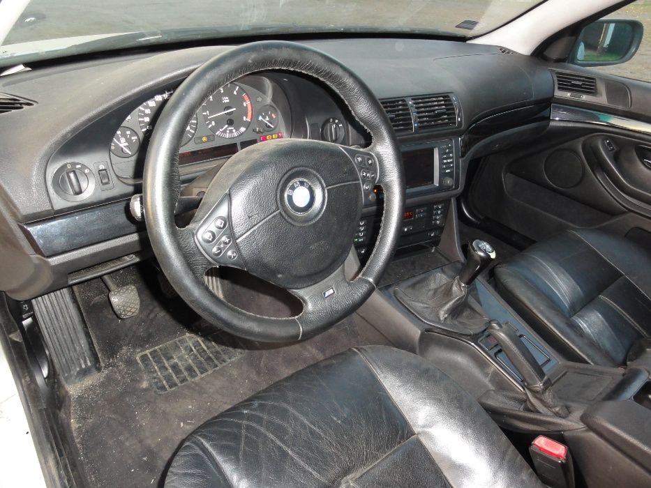 Części BMW E39 530d 3.0d M57 193KM Cała na części Titansilber
