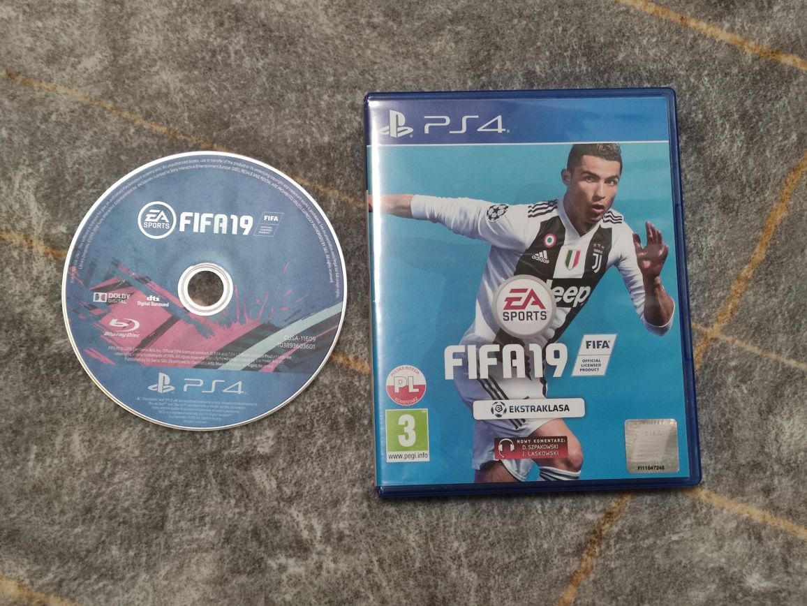 Fifa 19 płyta na ps4