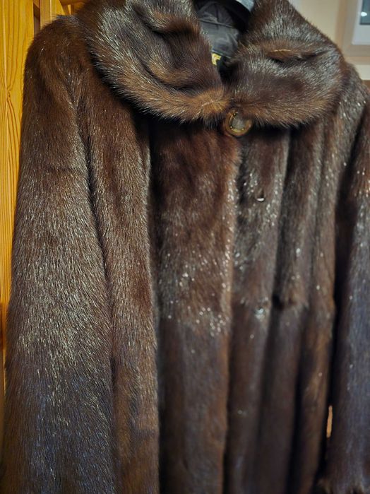 Szuba z naturalnego futra norek