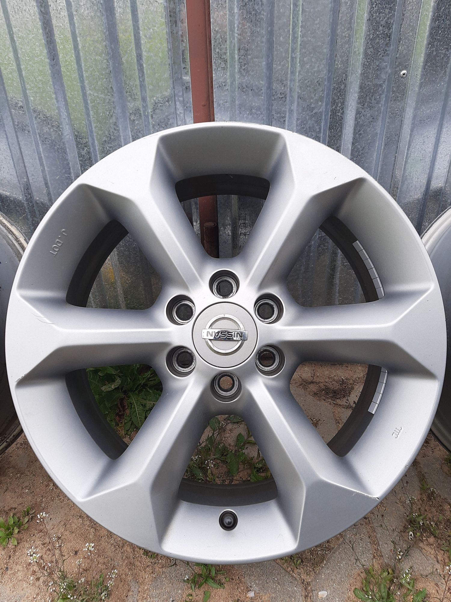 4x Felgi Aluminiowe 17" Nissan Navara 6x114.3 / 7Jx17 /ET30 Oryginalne