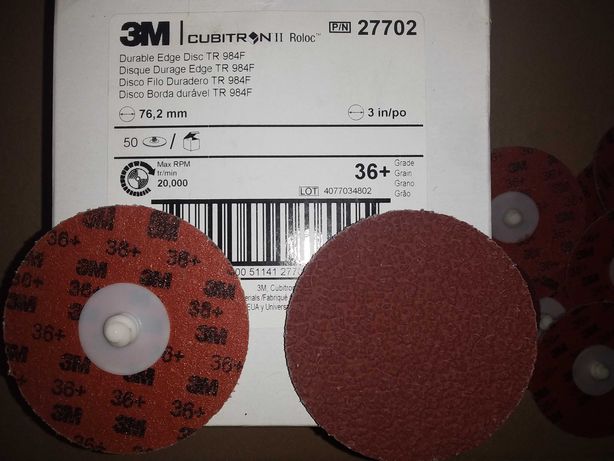 Фіброві  круги 3М Roloc  Cubitron 76,2mm.