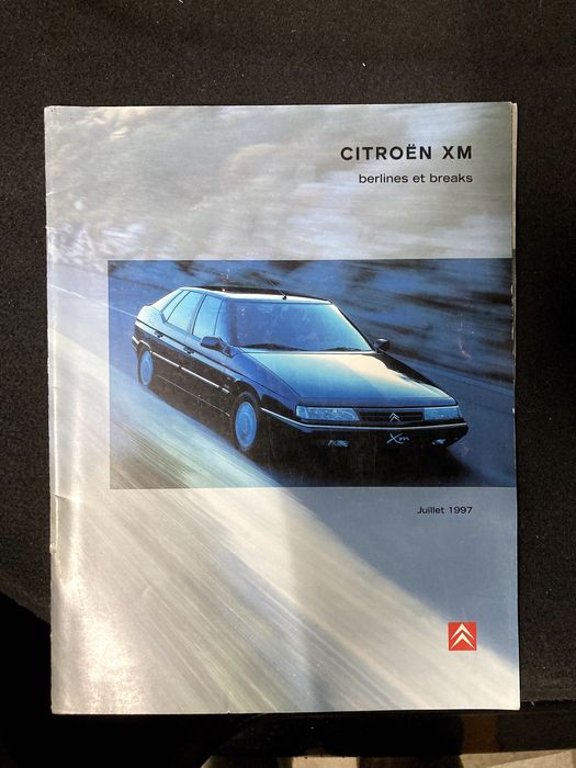 Catálogo Citroen XM - berlina e break