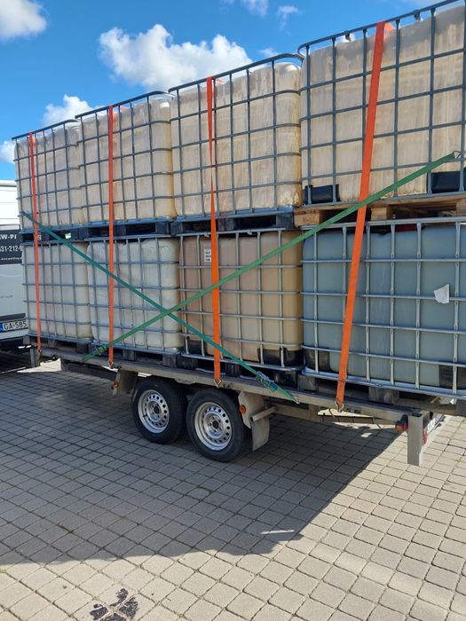 Zbiornik 1000 ltr ,MAUZER , do umycia
