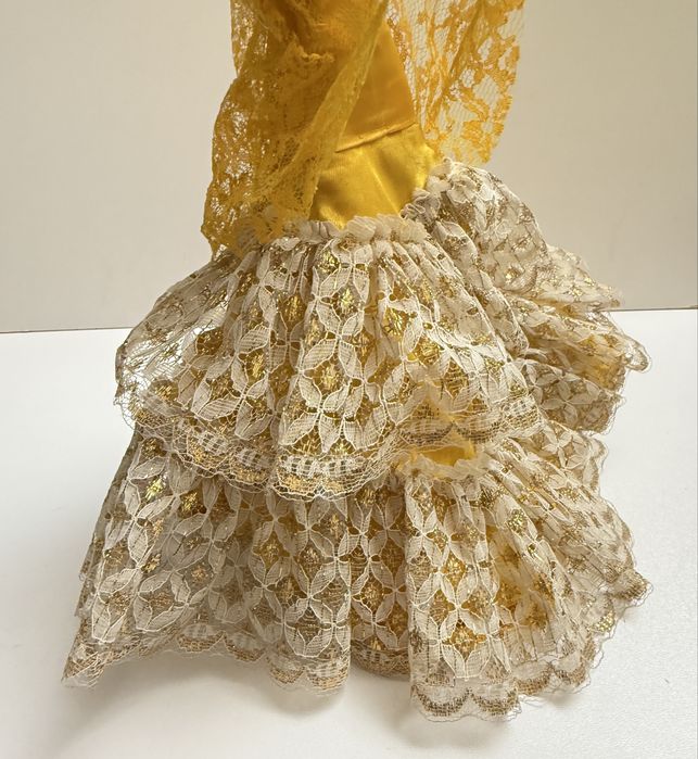 Stara lalka tancerka flamenco figurka 31 cm