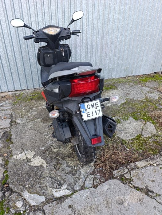 Skuter XXL Kenos Purga, 50cm, 2suw, zarejestrowany w PL OC i przegląd.