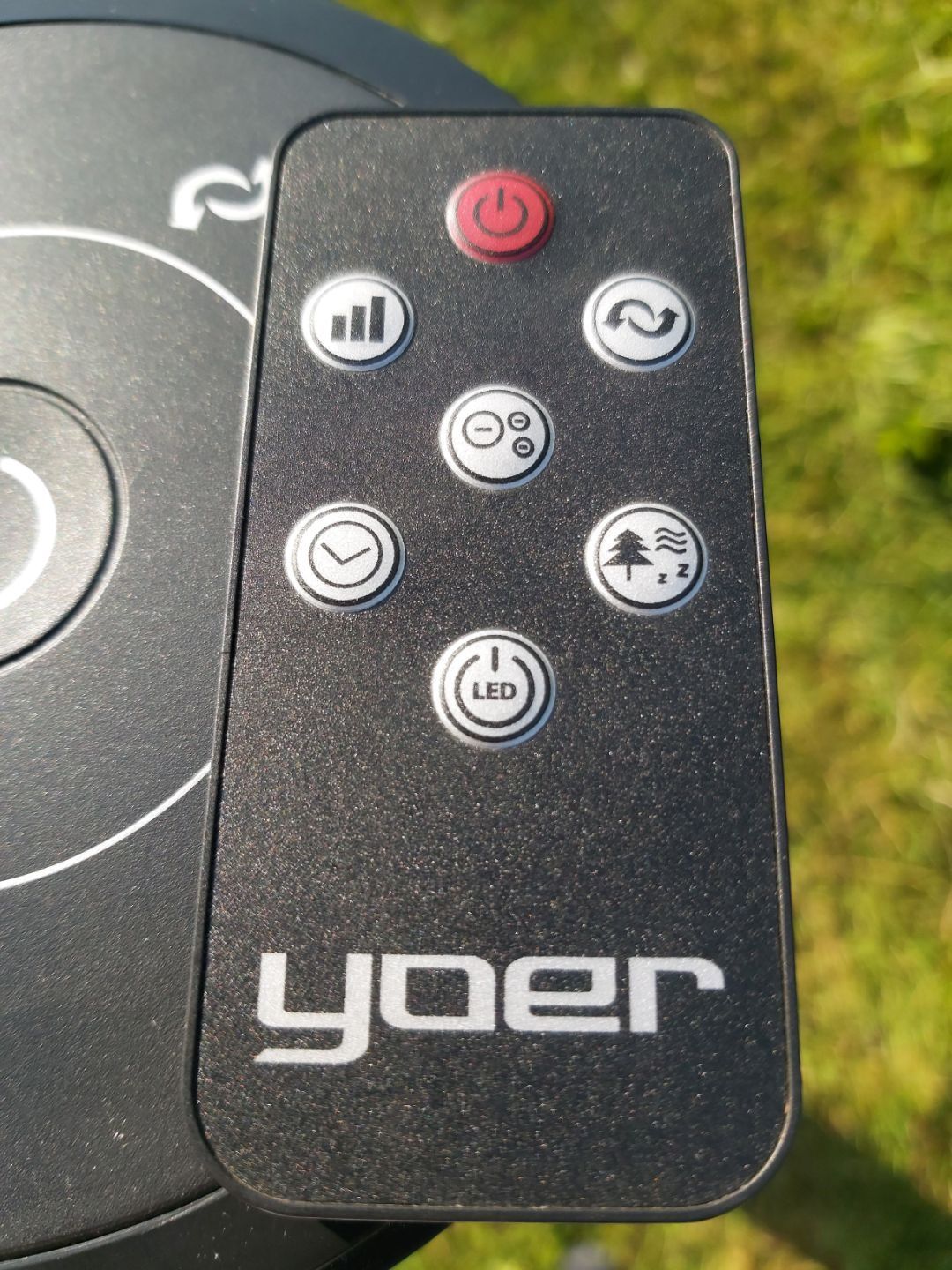 Wentylator kolumnowy i jonizator XXL Yoer Spiro TF03BK