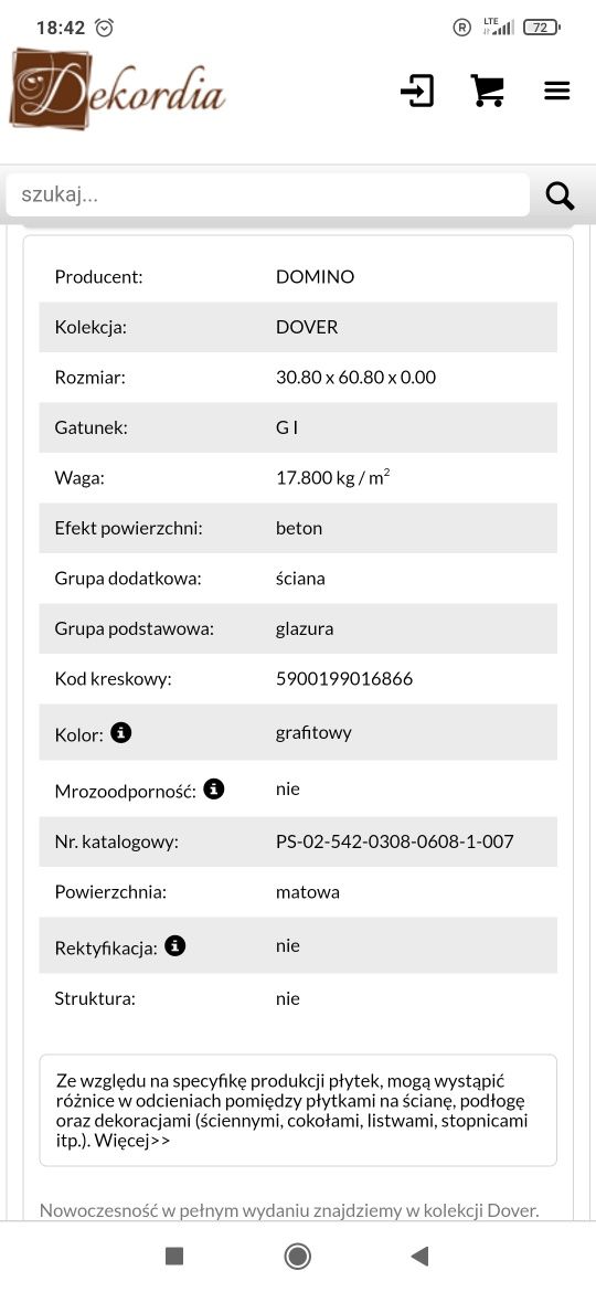 Płytki ścienne Tubądzin