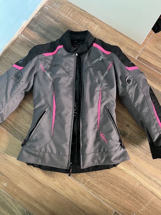 Blusão moto MTECH novo rosa