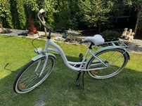Rower miejski GOETZE BLUEBERRY kota 28 cali biato -mietowy