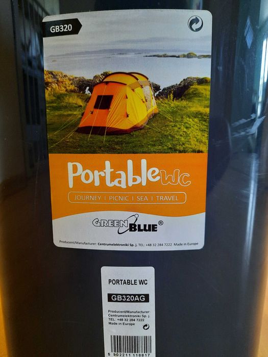 Tron awaryjny - toaleta turystyczna - portable WC
