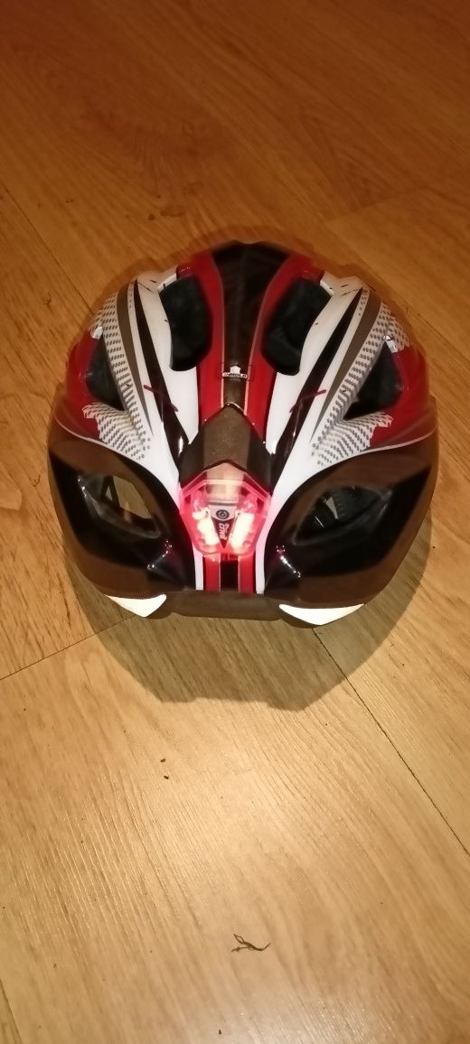 Kask rowerowy Crivit z lampką