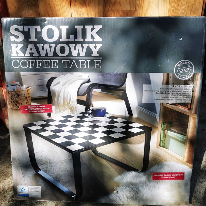 Stolik Kawowy  - Szachy