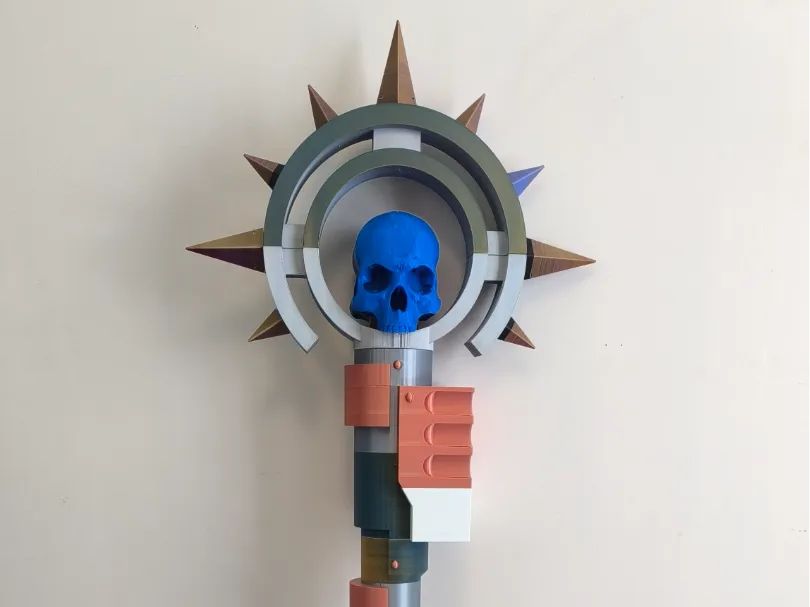 Cetro Nemesis para Cosplay Espaço Marinho