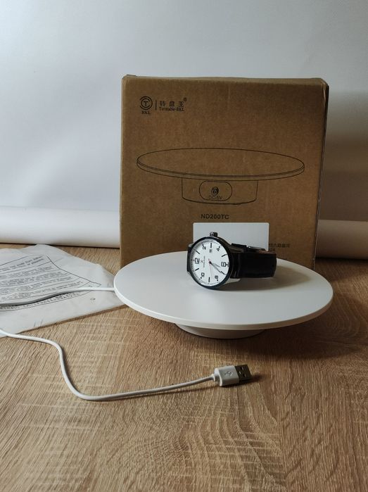 Крутящийся Стол 20см. Подставка для Сьемки Tik Tok Instagram