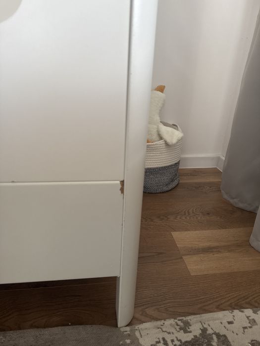 Łóżko dziecięce rosnace wraz z dzieckiem Ikea Busunge