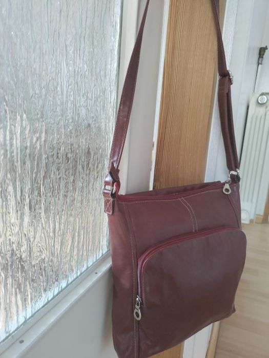 Efektowna torebka Relic est. 1992 kolor burgund