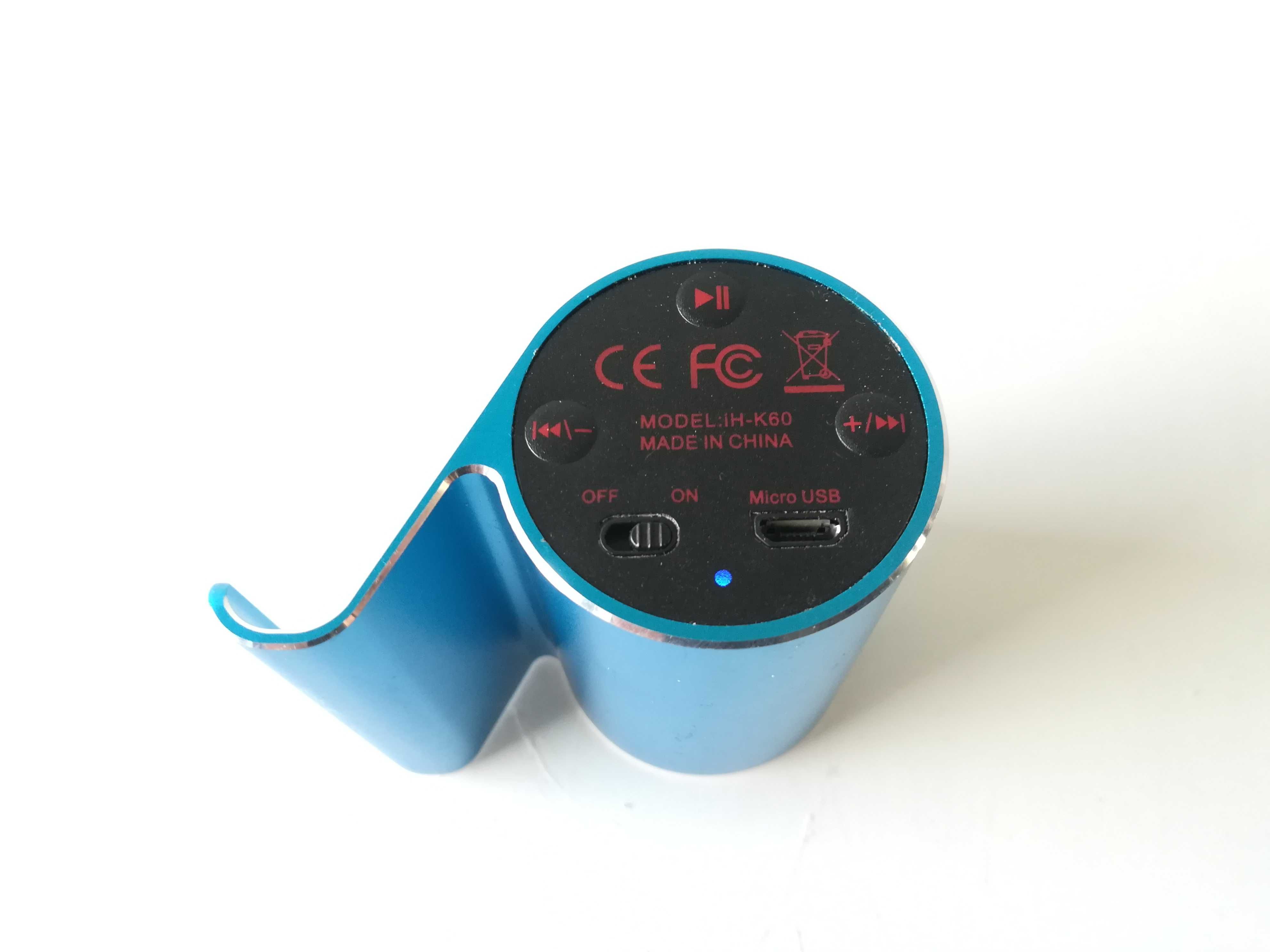 Mały głośnik przenośny 3W Bluetooth Stojak Podstawka pod telefon