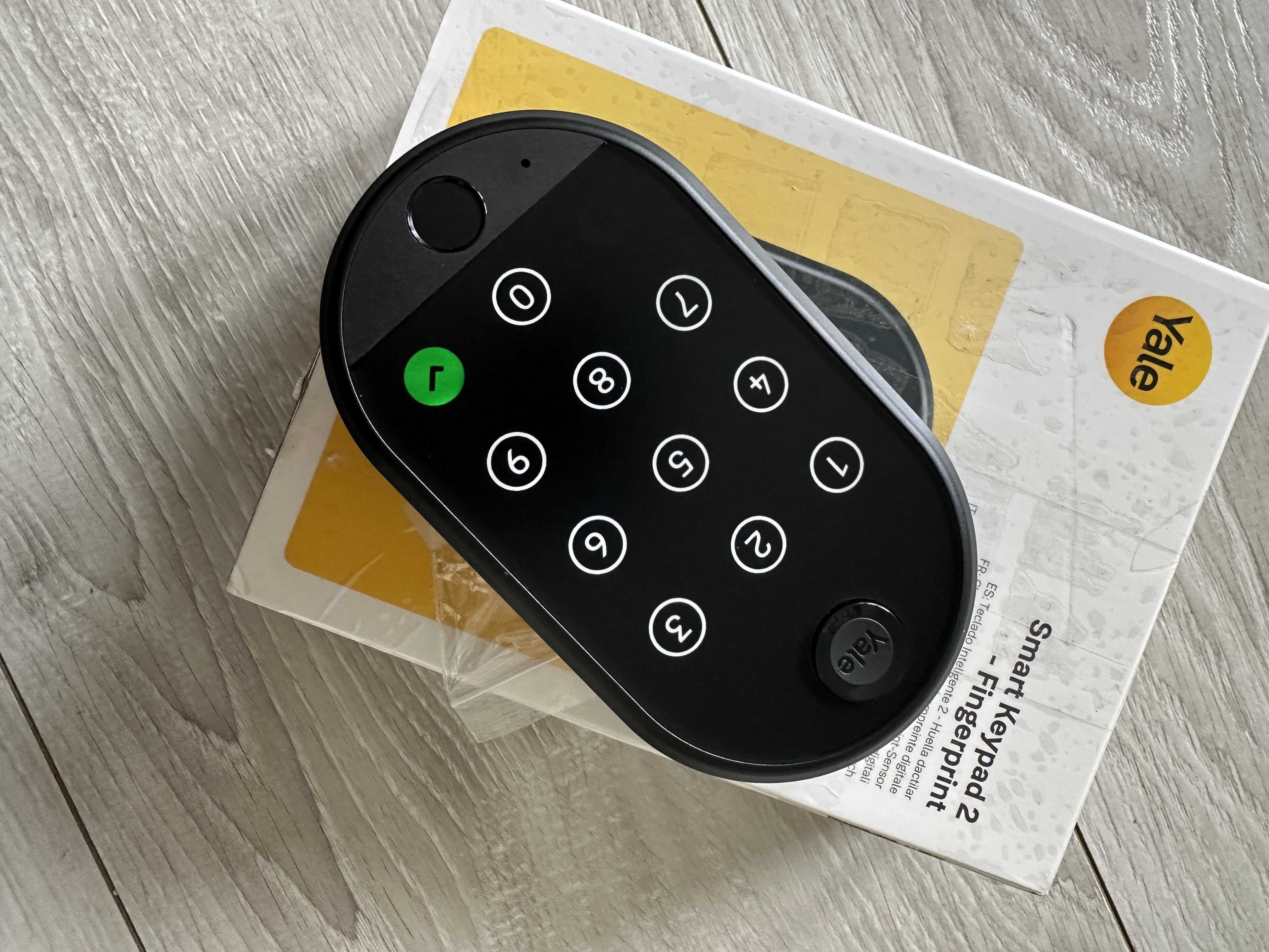 Yale Smart Keypad 2 Fingerprint klawiatura zamka Linus