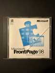 Microsoft Frontpage 98 cd retro program old classic vintage