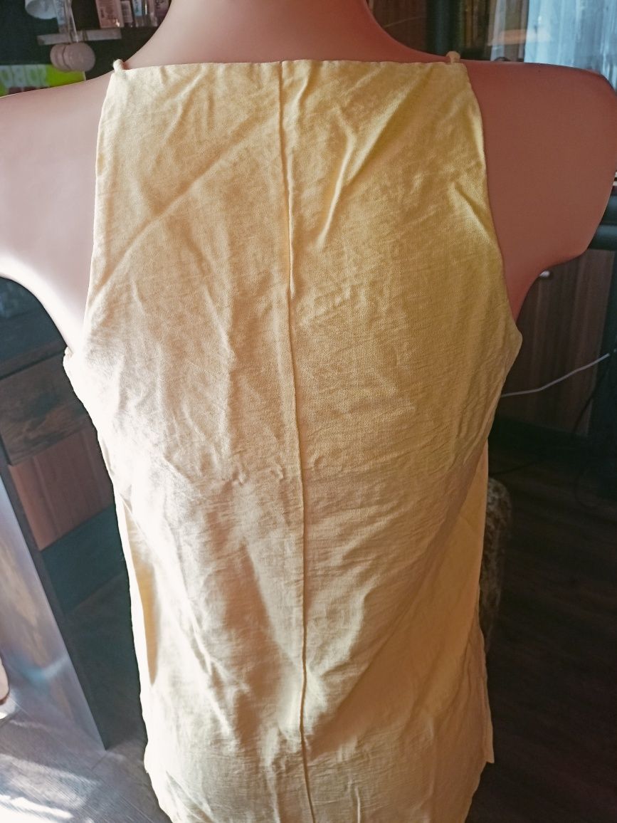 Tunika żółta, elegancka
