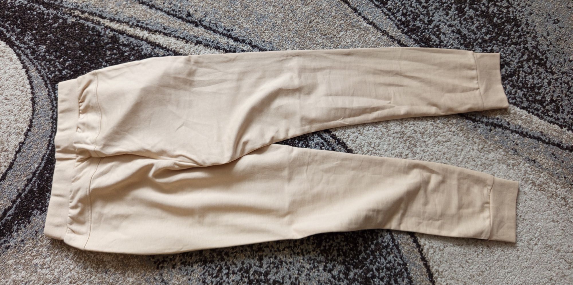 Spodnie dresowe beżowe ze wstawkami, Coccodrillo, nowe, 158cm