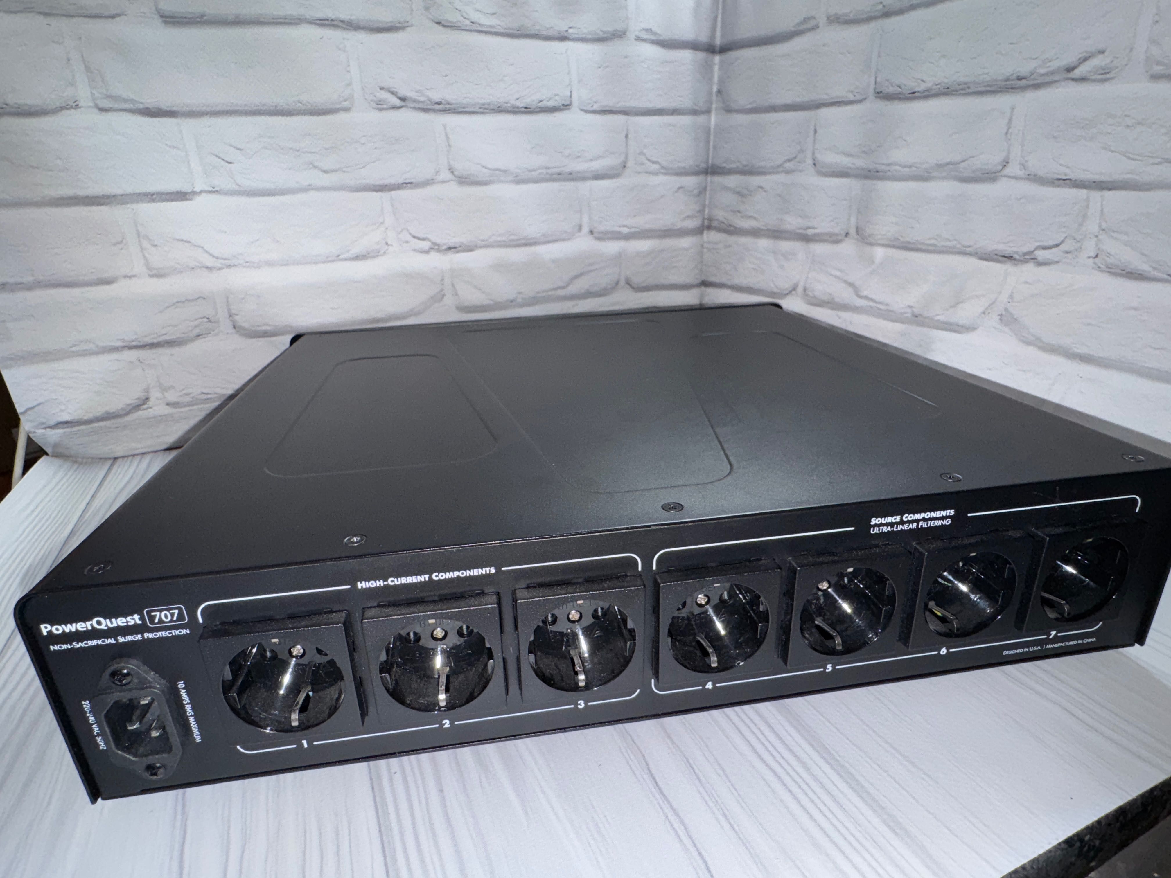 Audioquest Powerquest 707 (обмен/продажа) Сетевой фильтр PQ-707 filter