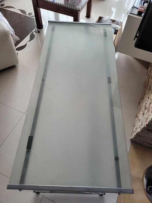 Biurko szklane, hartowane szkło