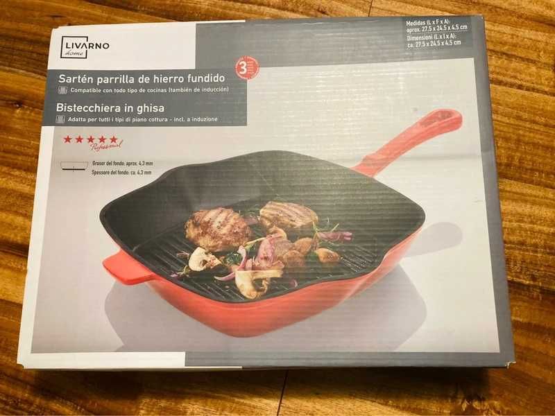 Frigideira ferro fundido