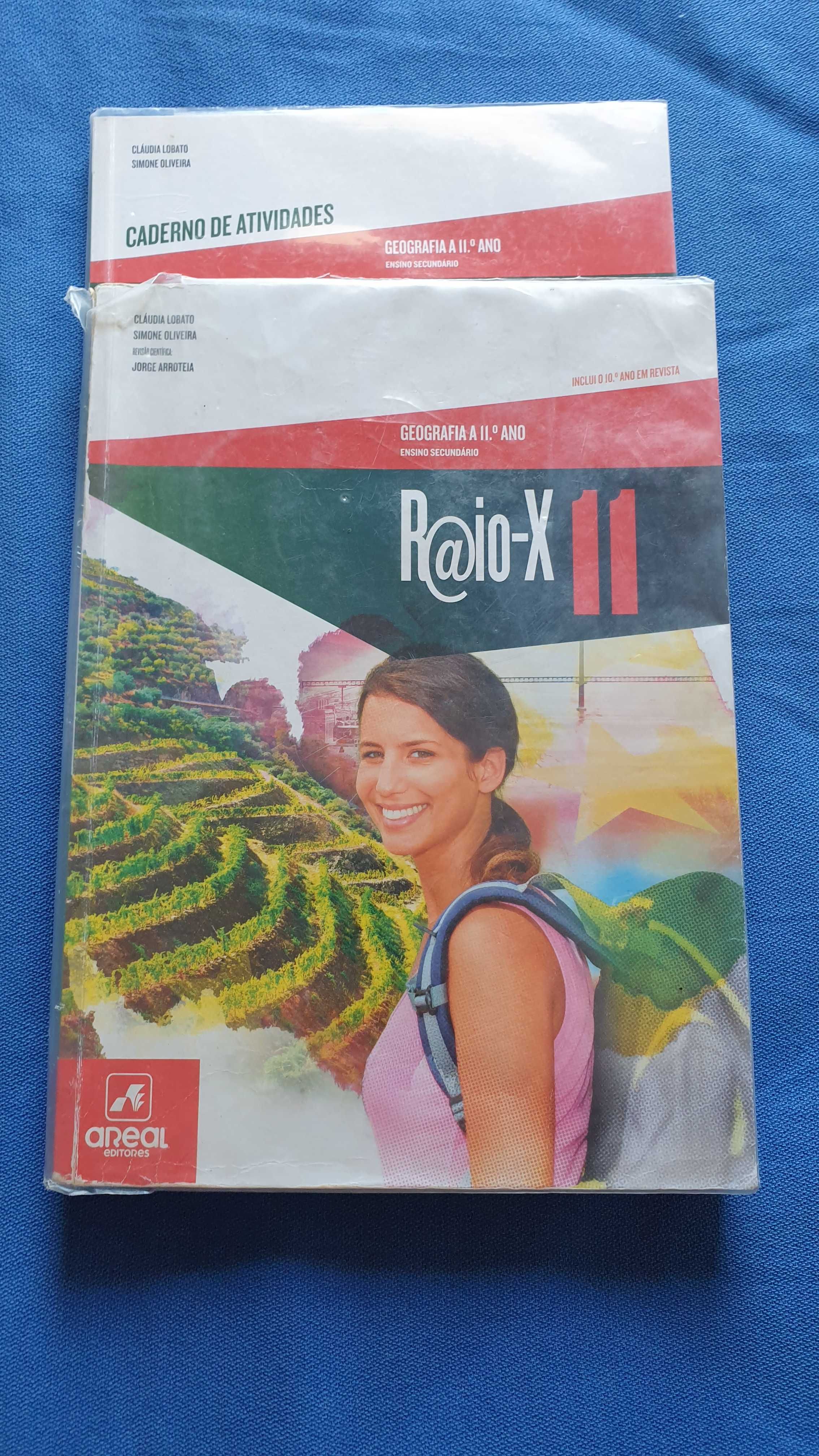 Livro 11.° ano Geografia A Areal editores, mais caderno de atividades