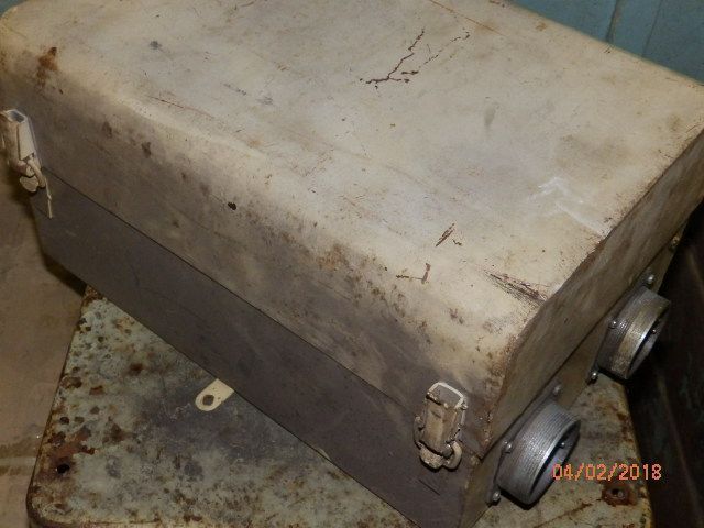 Ящик управления (релейный) зубофрезерного полуавтомата 5В312 Серебро