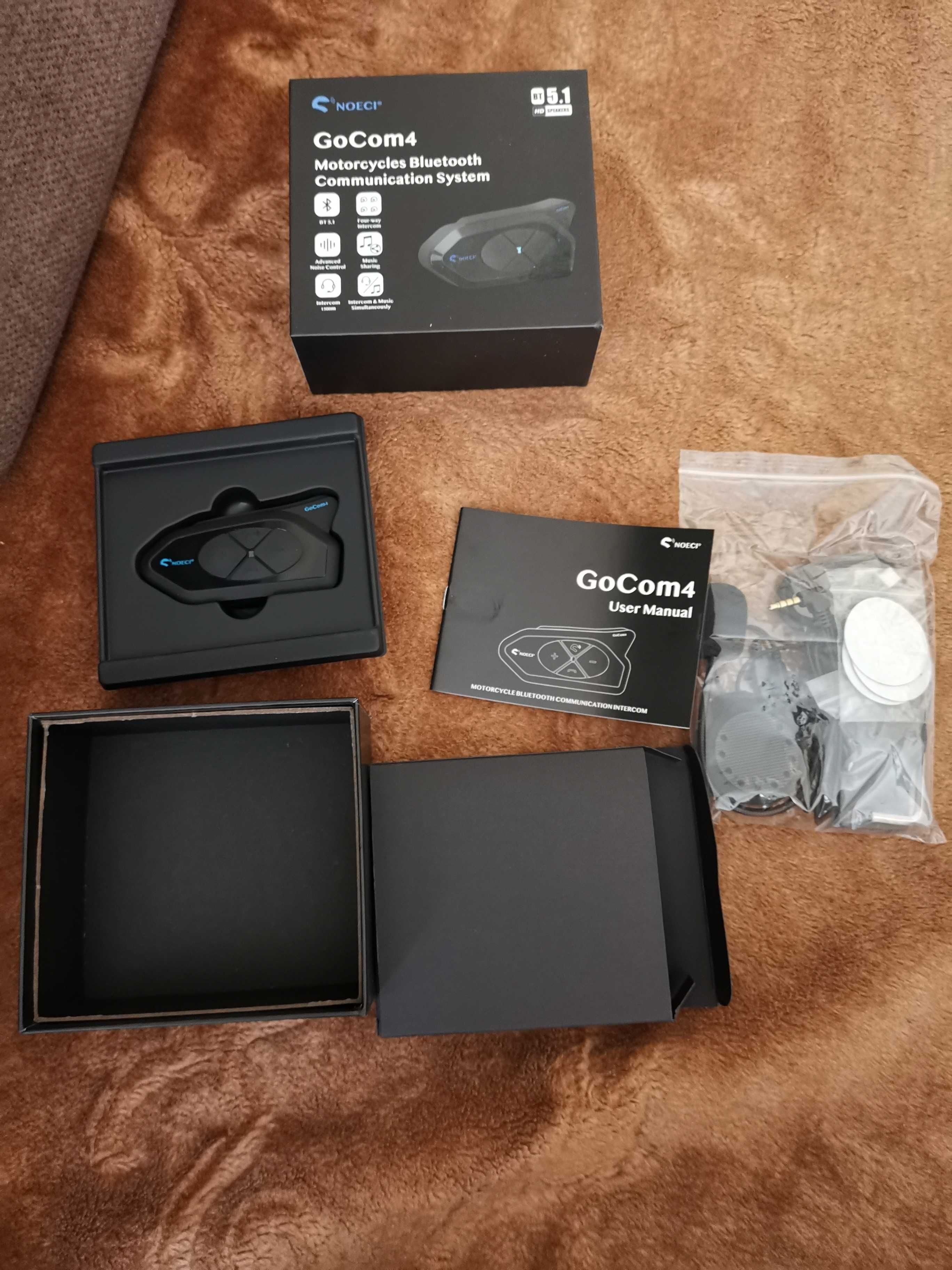Nowy intercom motocyklowy GoCom4