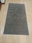 2 tapetes 80/150 cinzento/taupe