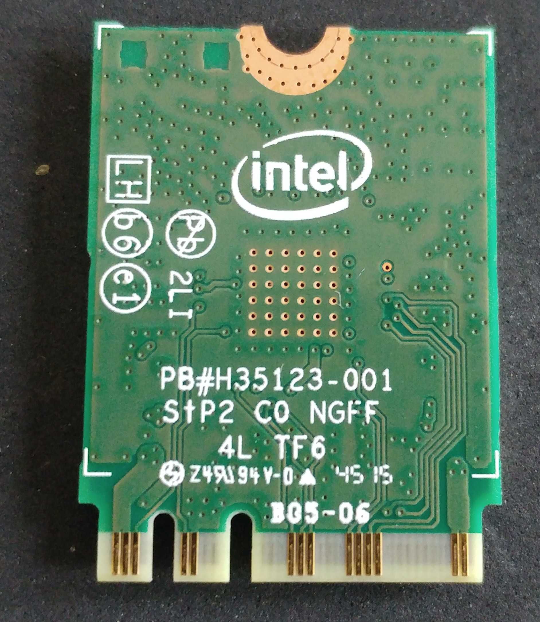 Karta wifi bt intel 7265 dual band