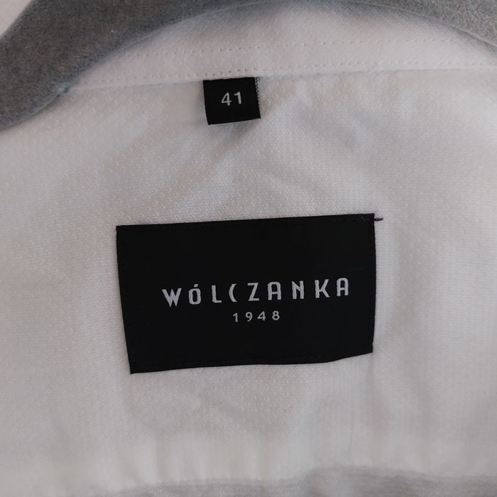 Koszula biała męska Wólczanka rozm 41