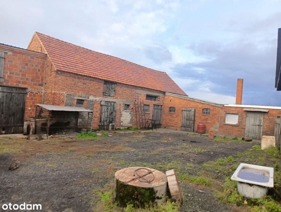 Gospodarstwo budynki gospodarcze garaże, warsztaty w Księginkach