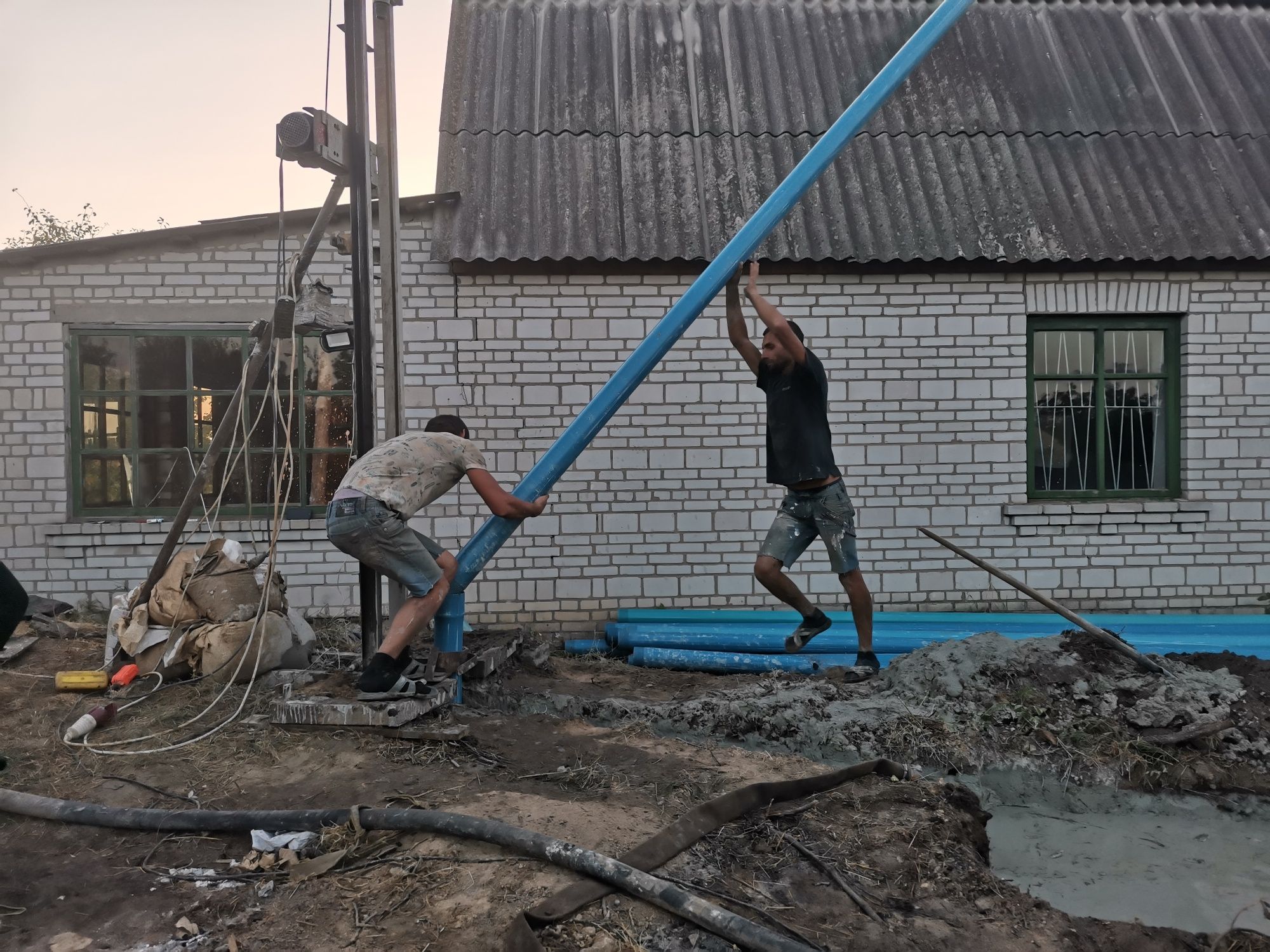 Буріння свердловин Київська обл. Білоцерківський р-н Ксаверівка