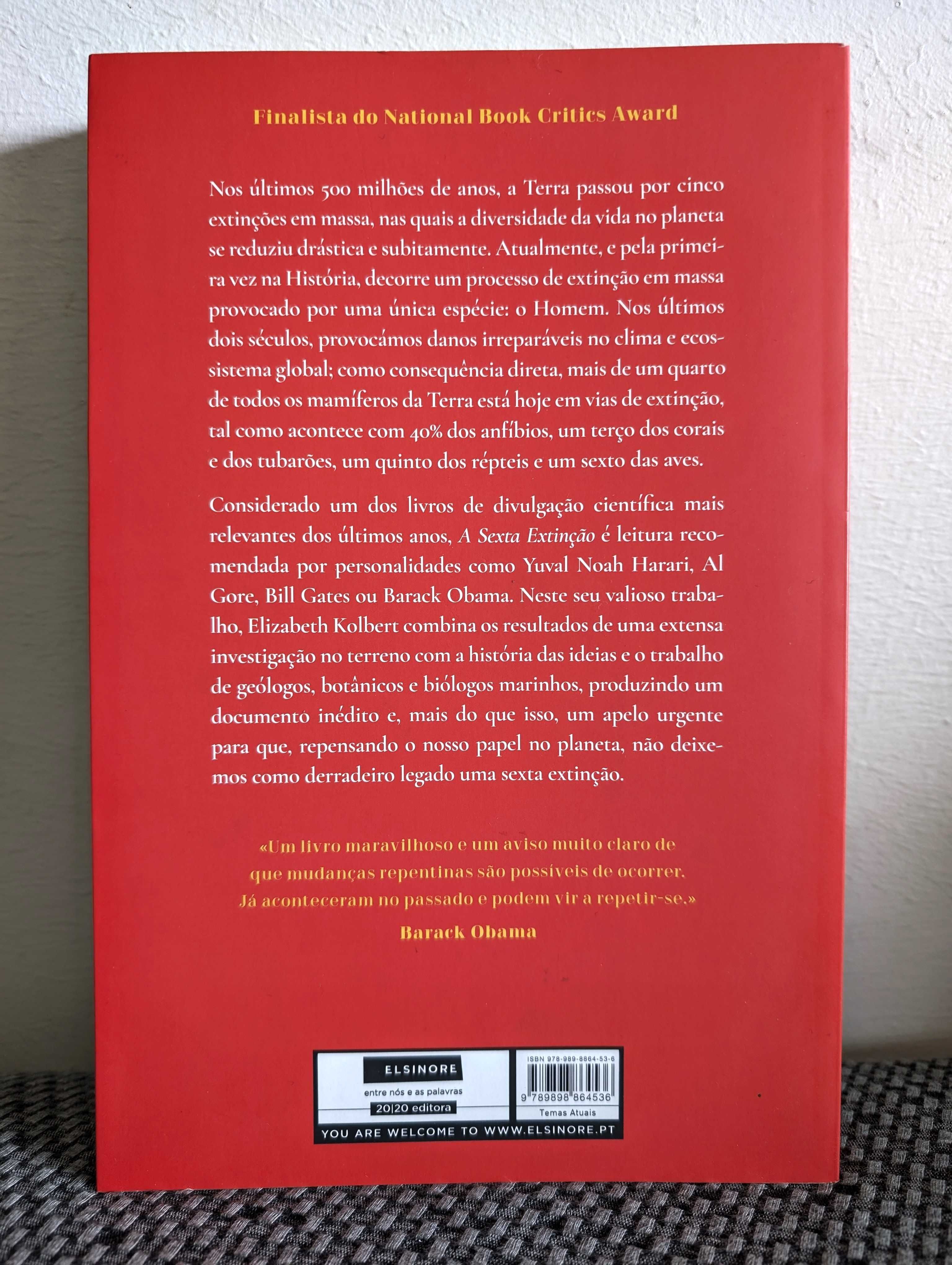 A Sexta Extinção, Elizabeth Kolbert, Novo