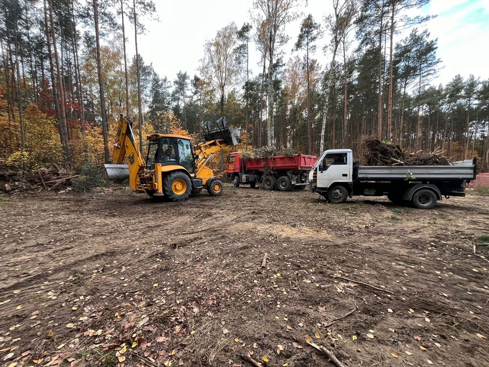Usługi Koparko-ładowarka, Minikoparka, Wywrotka, Wywóz, Ziemia