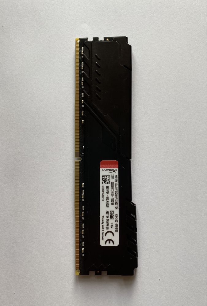 Оперативна памʼять HyperX Fury DDR4 1x32Gb 3000Mhz з гарантією