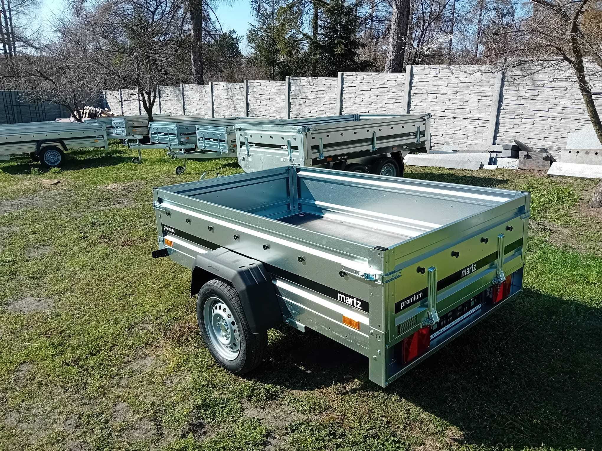 Sprzedam przyczepkę samochodową Martz PREMIUM 201x126/R Nowa rok 2025
