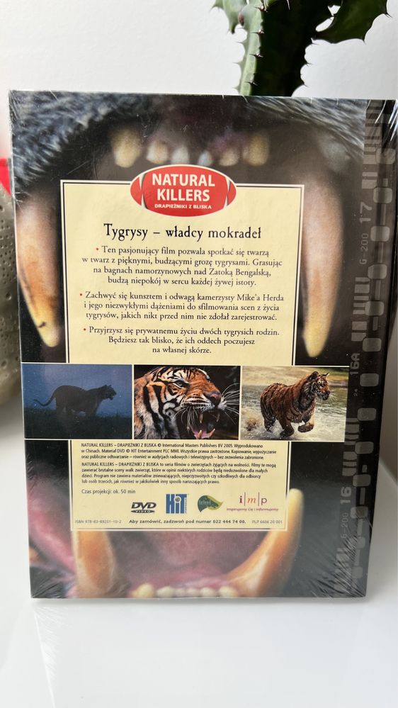 Tygrysy Władcy Mokradeł Natural Killers DVD