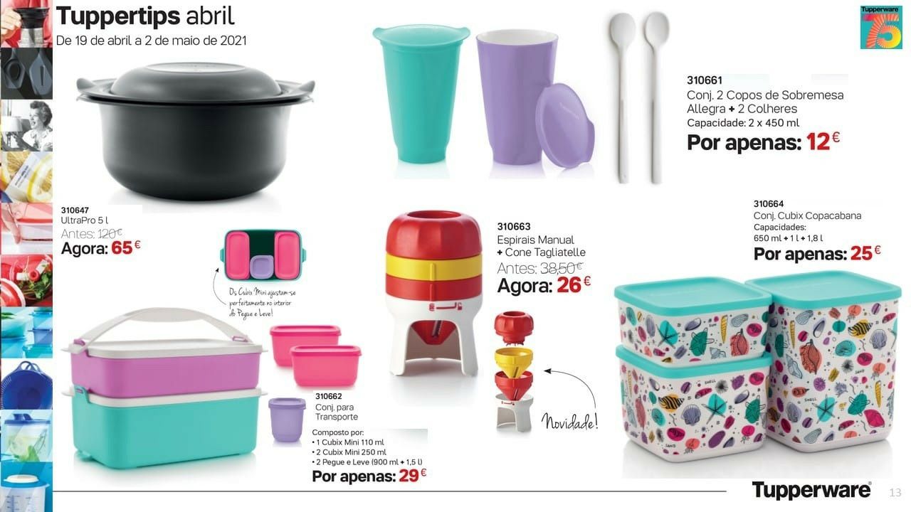 tupperware entrega imediata