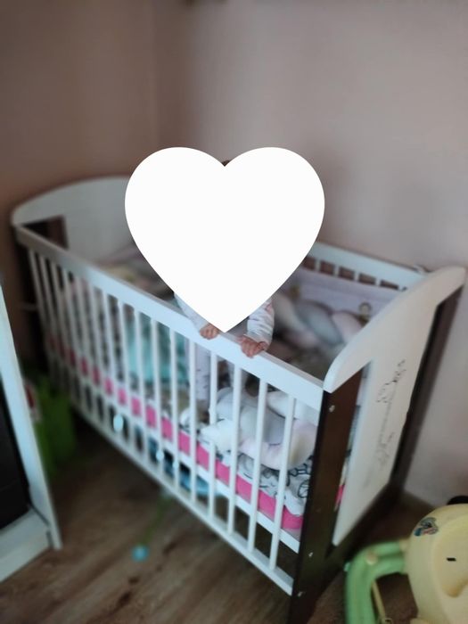 Łóżeczko dzieciece używane