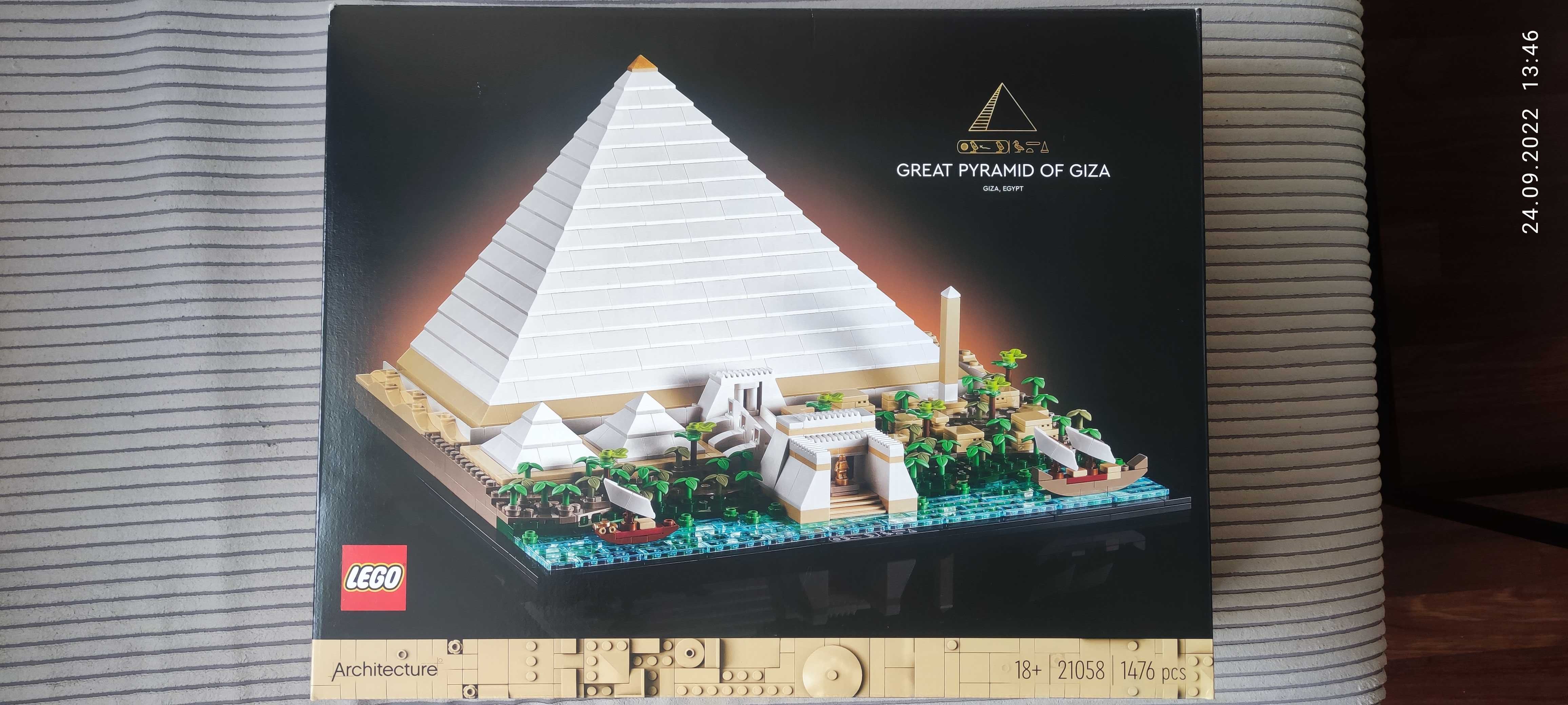 LEGO Architecture 21058 Piramida Cheopsa nowy