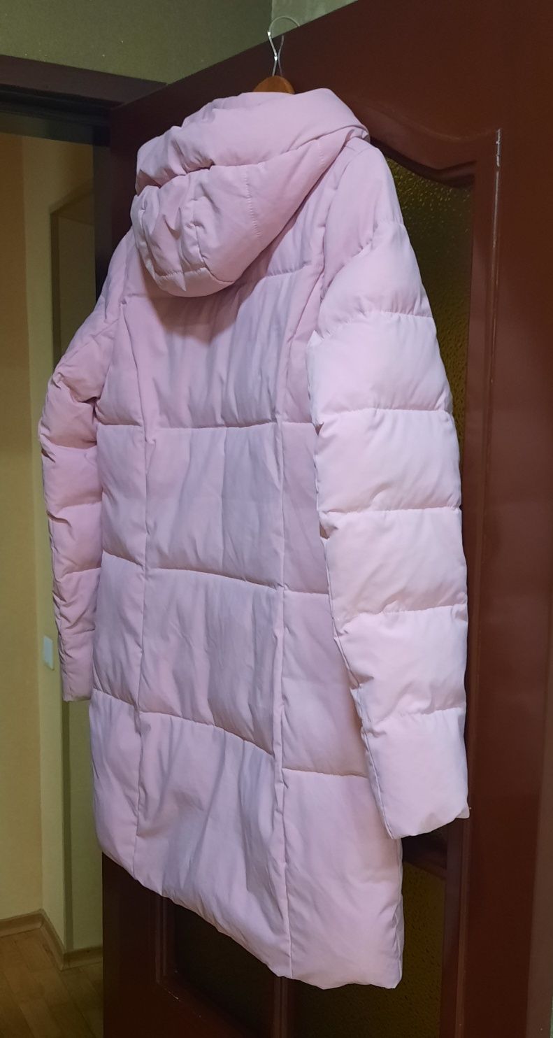 Тепла зимова куртка, пуховик, 46 розмір
