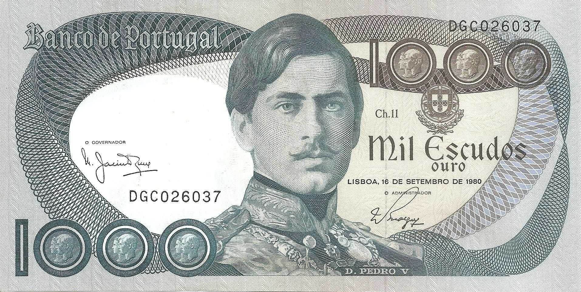 Nota de Mil Escudos