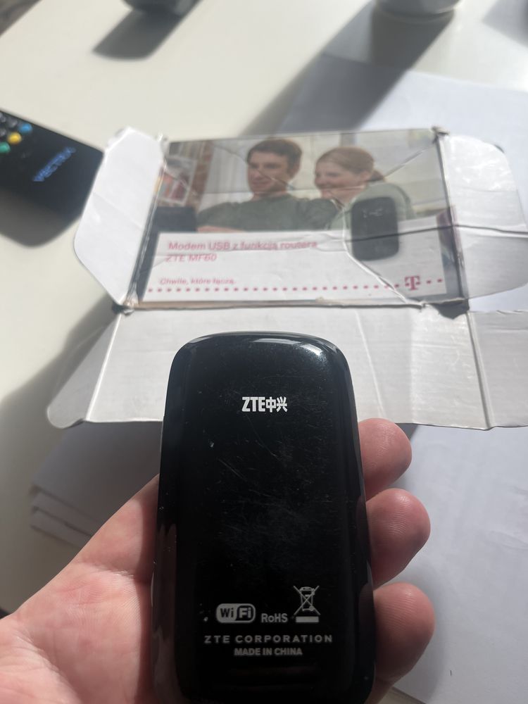 Modem Usb z funkcją routera ZTE MF 60 dwie sztuki