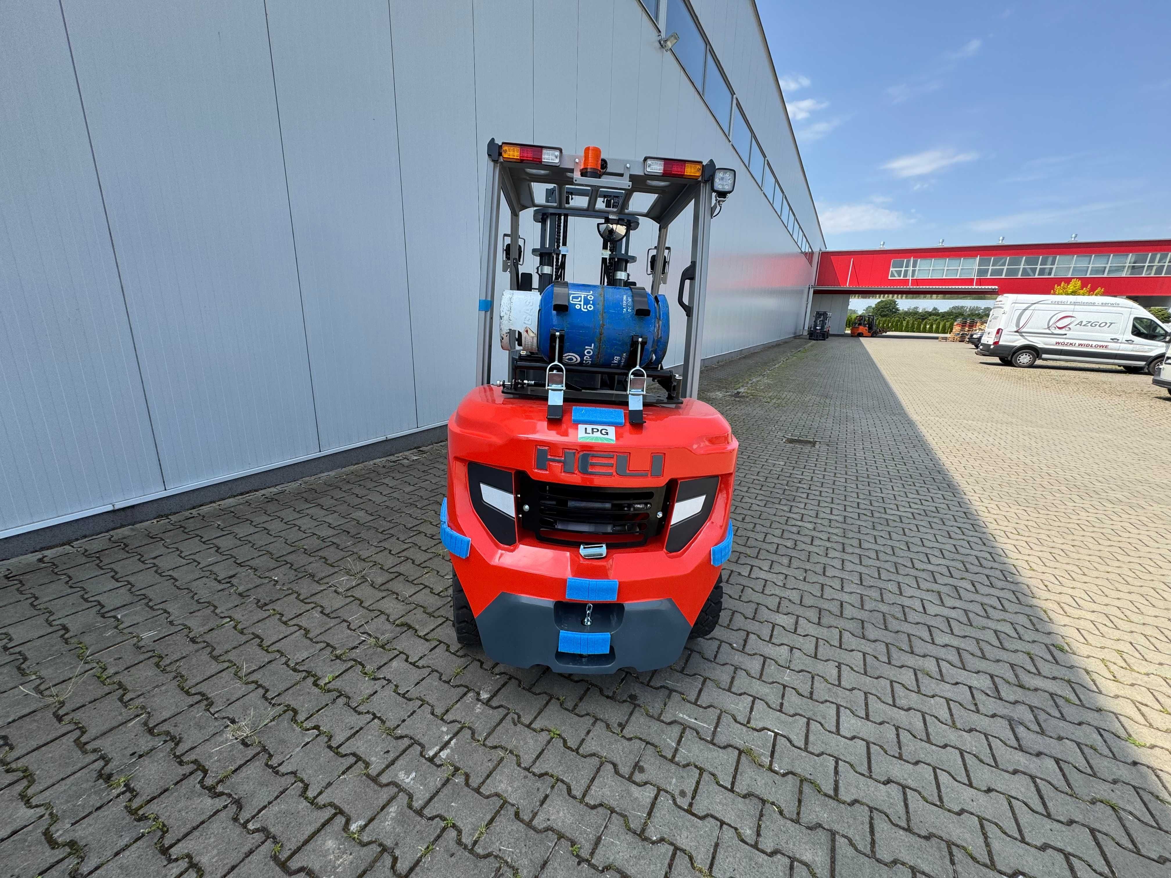 Wózek Widłowy Heli 3,5t Maszt Duplex 3,3m Seria G 2025-03